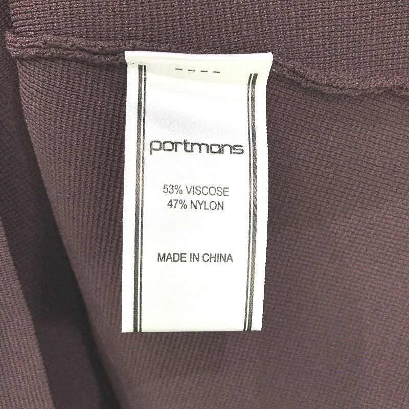 Portmans Riley Curved Milano Fudge Brown Mini Dress Ladies Size Medium NEW - Image 5