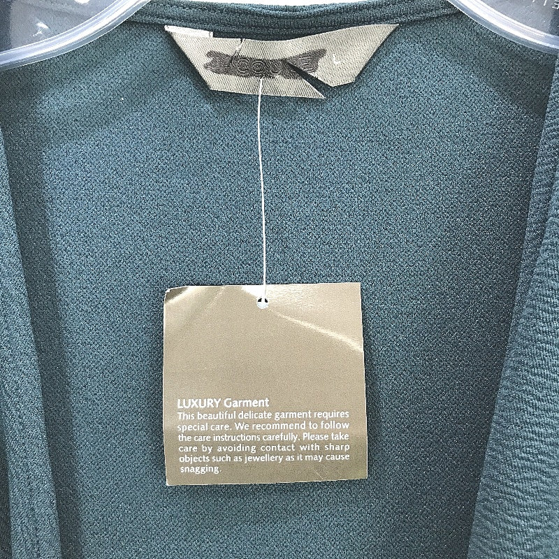 Jacqui.E Paige Fit & Flare Knee Length Teal Dress Ladies Size Large NEW - Image 3