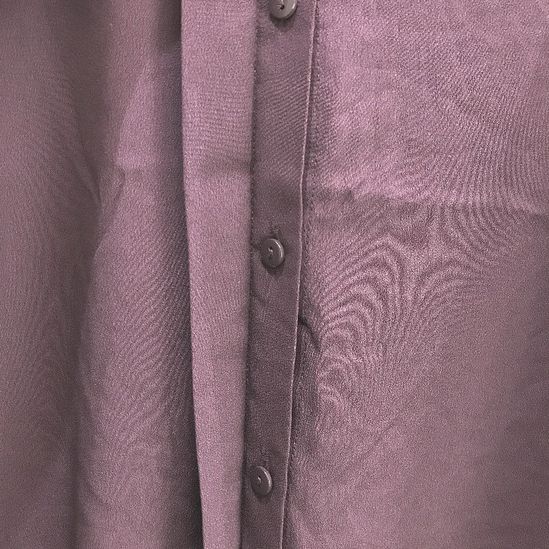Portmans Tayla Tie Neck Aubergine Purple Longsleeve Shirt Ladies Size AU 14 NEW - Image 6