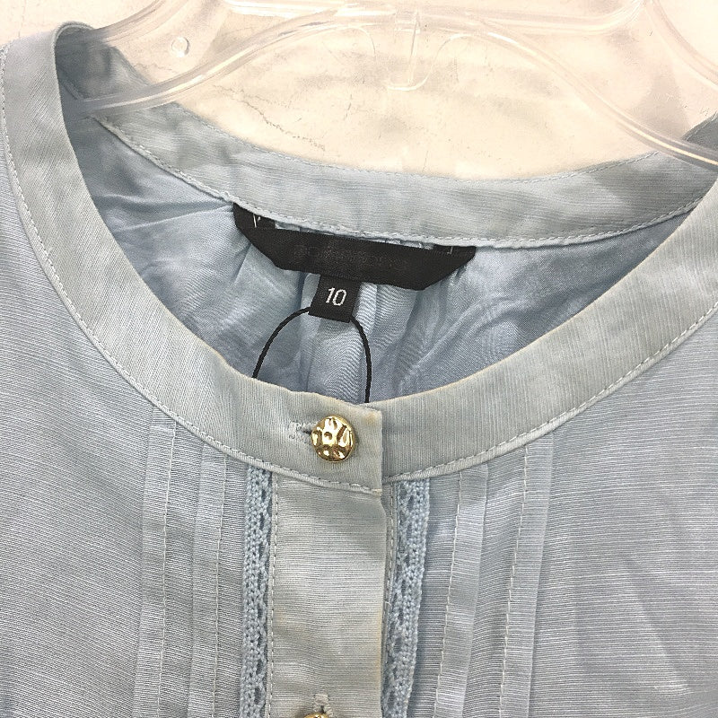 Portmans Lola Puffy Shortsleeve Skyway Blue Blouse Ladies Size AU 10 NEW - Image 6
