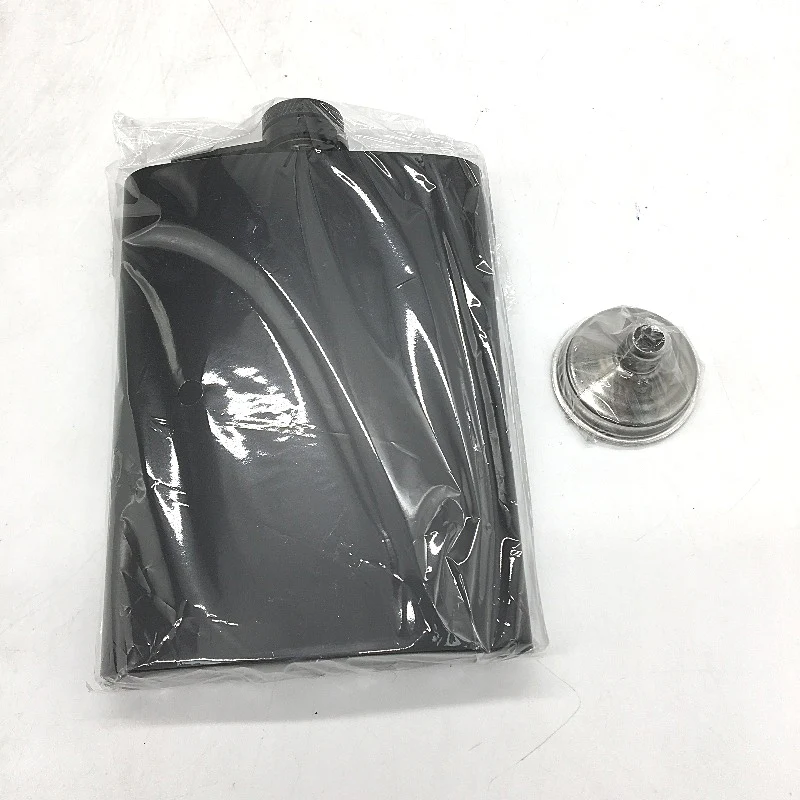 Pack Of 2 Stainless Steel 8OZ Hip Flask For Liquor Black Matte With Funnel NEW - Image 5