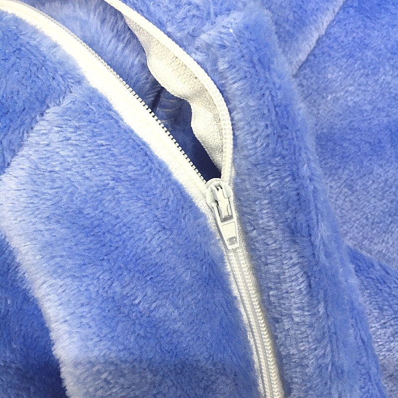 Kids Onesie Stitch Costume Halloween Cosplay Fluffy Jumpsuit Toddler Size110 NEW - Image 3