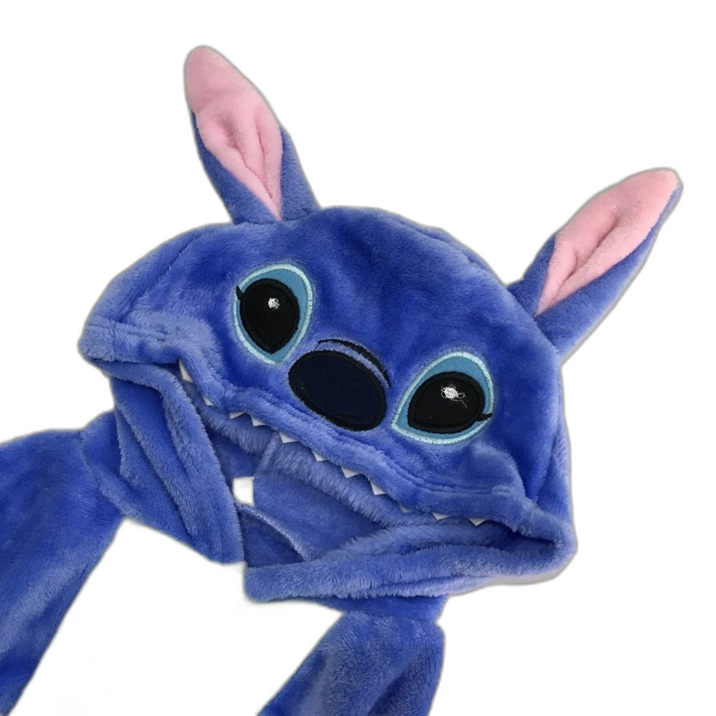 Kids Onesie Stitch Costume Halloween Cosplay Fluffy Jumpsuit Toddler Size110 NEW - Image 4