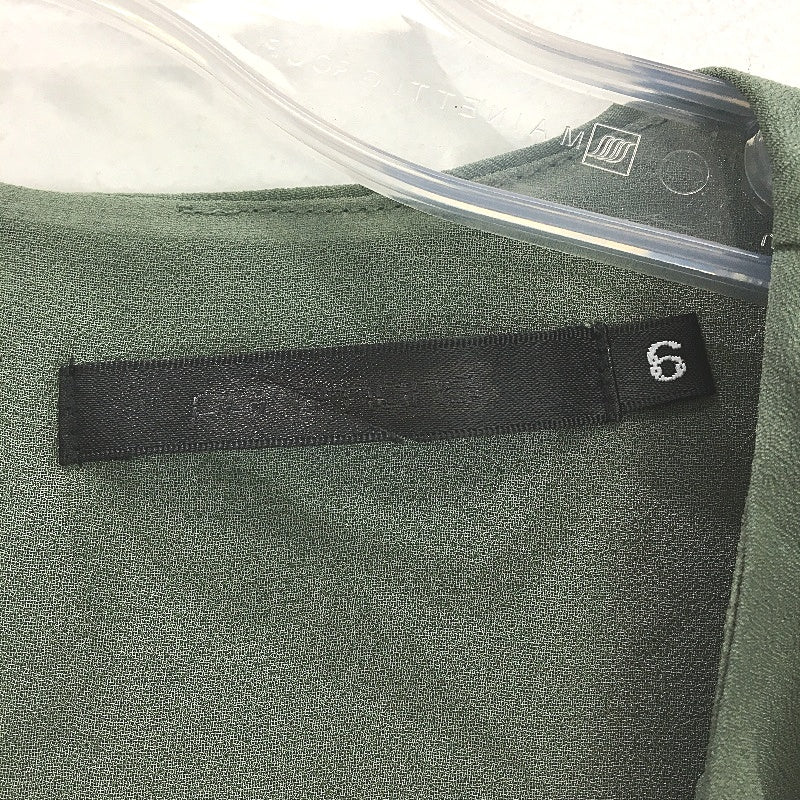 Portmans Daria Shell Olive Green Short Sleeve Top Ladies Size AU 6 NEW - Image 3