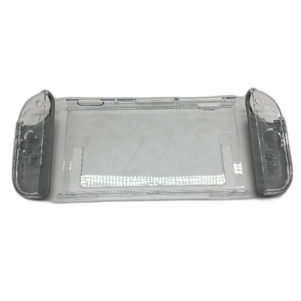 JSAUX Clear Grey Back Erognomic Controller Full Cover Case Set for Switch 2 NEW