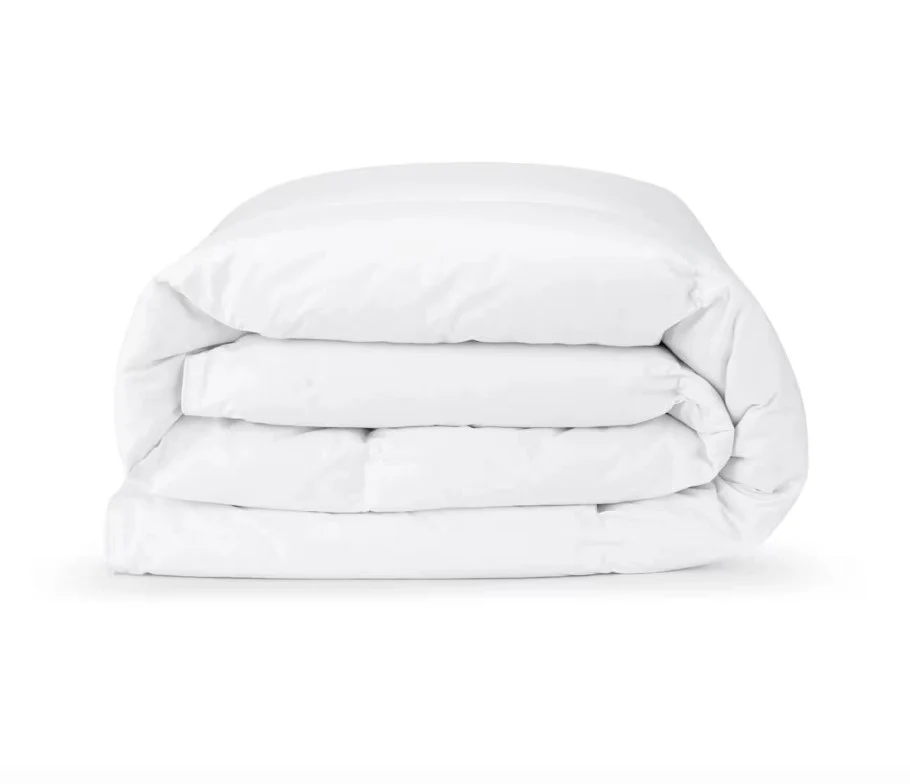 High Warmth All Seasons Cotton Cover Duck Down and Feather Quilt QUEEN NEW - Image 2