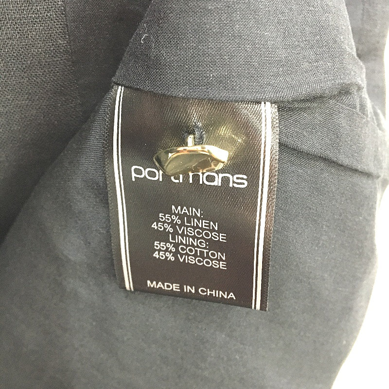 Portmans Olivia Linen Blend Black Vest Ladies Size AU 14 NEW - Image 4