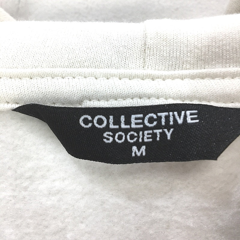 Jay Jays Collective Society Ecru Oversized Fit Hoodie Mens Size Medium NEW - Image 5
