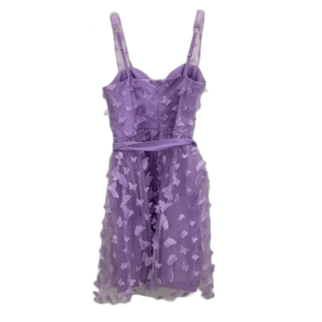 Dotti x Polly Pocket Butterfly Dream Purle Mini Dress Ladies Size AU 10 NEW - Image 2