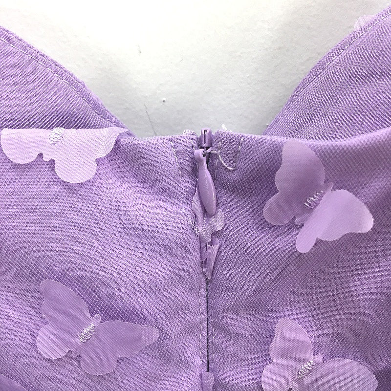 Dotti x Polly Pocket Butterfly Dream Purle Mini Dress Ladies Size AU 10 NEW - Image 3