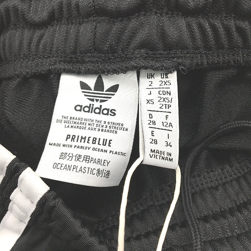 Adidas Adicolor Classics Firebird Black Trackpants Ladies Size UK 2 NEW - Image 3
