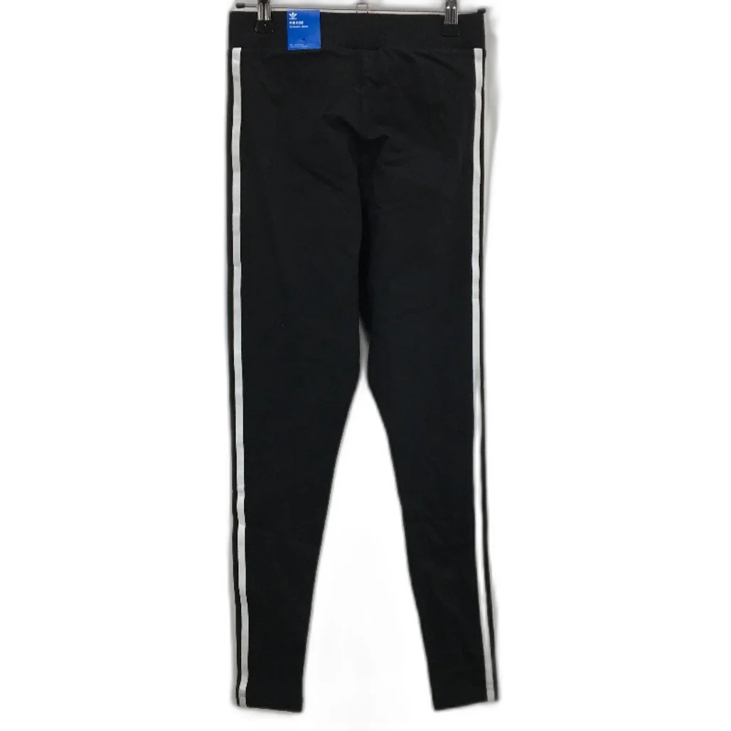 Adidas Originals Adicolor Classics 3 Stripes Black Tights Ladies Size UK 8 NEW - Image 2