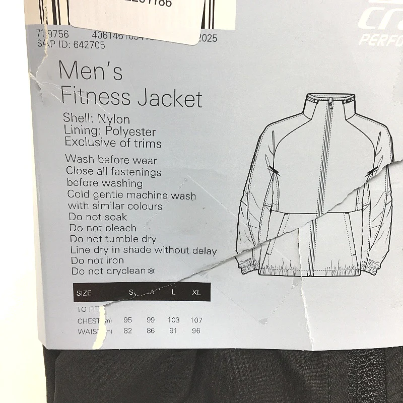 Crane Performance Black Waterproof Lightweight Fitness Jacket Mens Size XL NEW - Image 4