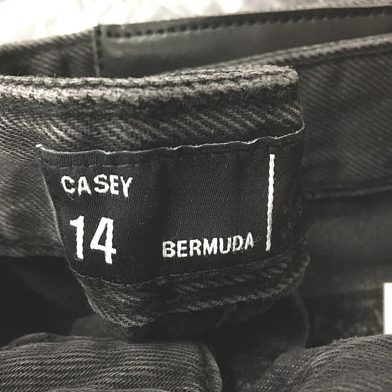 Jay Jays Casey Bermuda Gravel Black Ripped Denim Shorts Ladies Size AU 14 NEW - Image 4