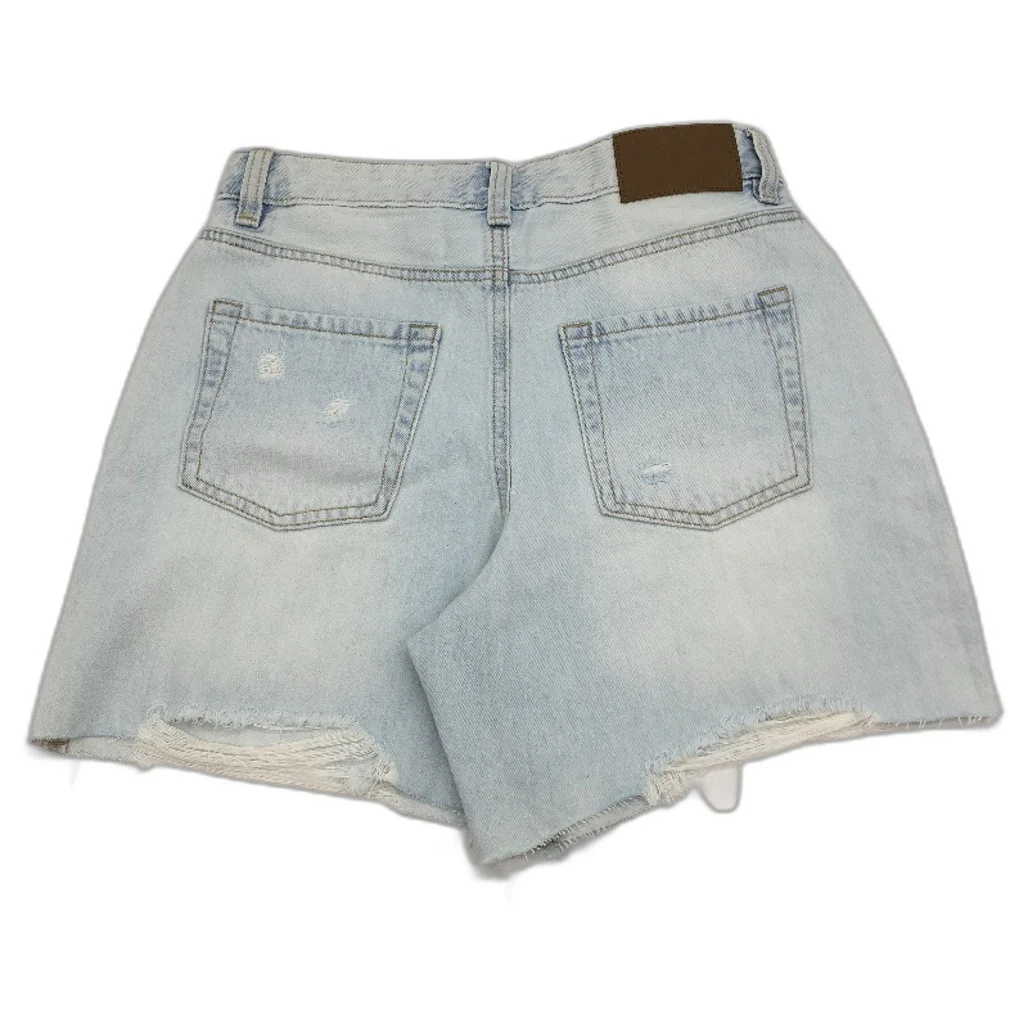 Jay Jays Casey Bermuda Bleached Blue Ripped Denim Shorts Ladies Size AU 8 NEW - Image 2