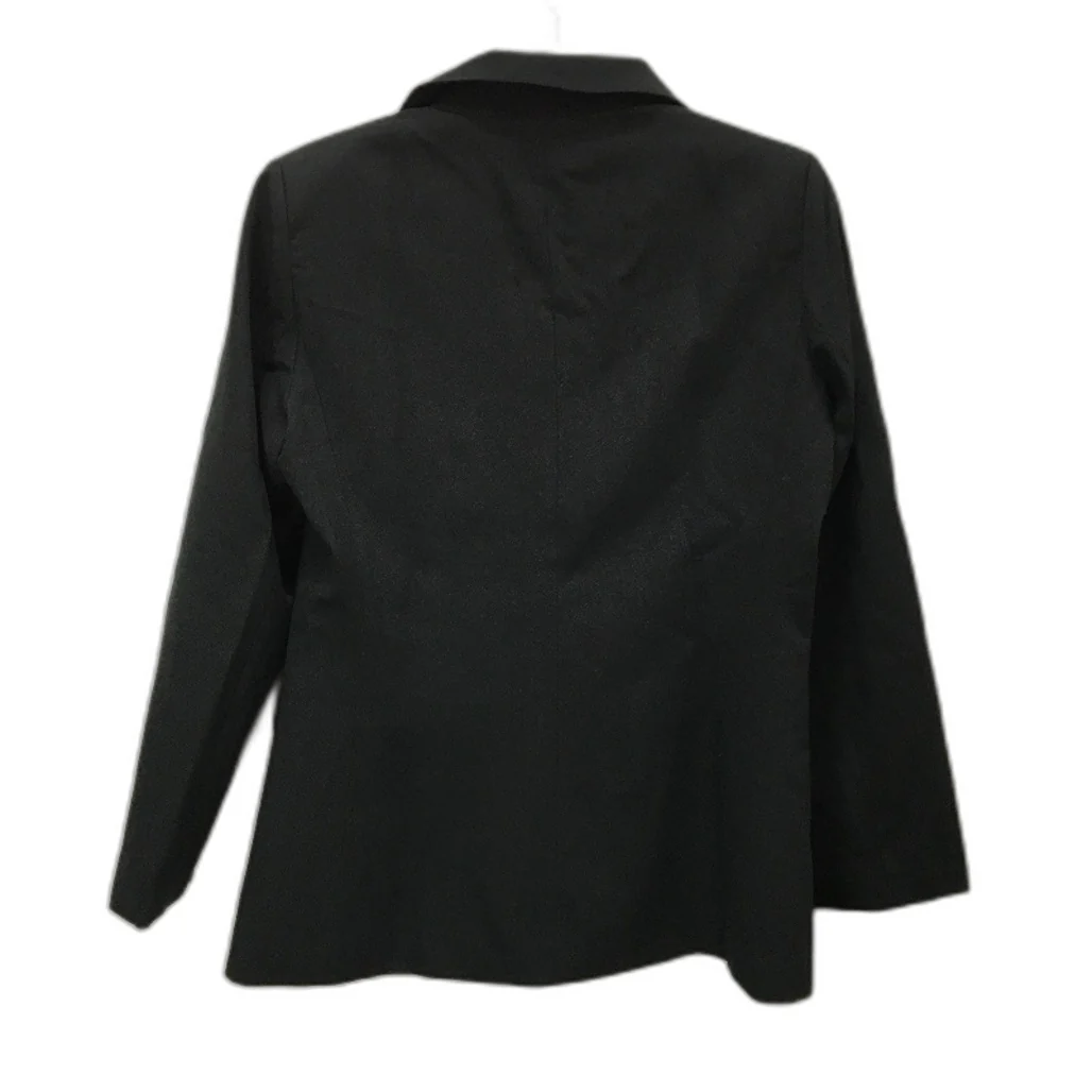 Cicy Bell Fully Lined Casual Blazer Jacket Single Button Womens Size M Black NEW - Image 2