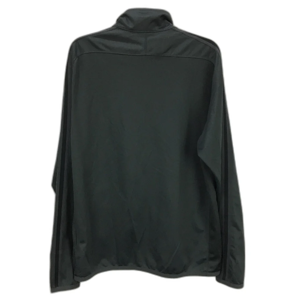 Nike Dark Grey Mesh Lightweight Full Zip Collared Sports Jacket Mens Size L - Image 2