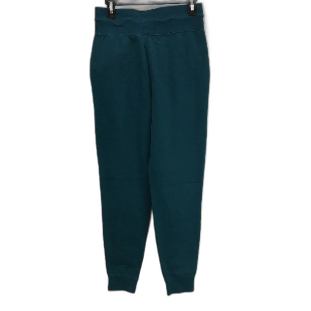 Nike Teal Tracksuit Pants Sweatpants Wide Elastic Waistband Womens Size S - Image 2
