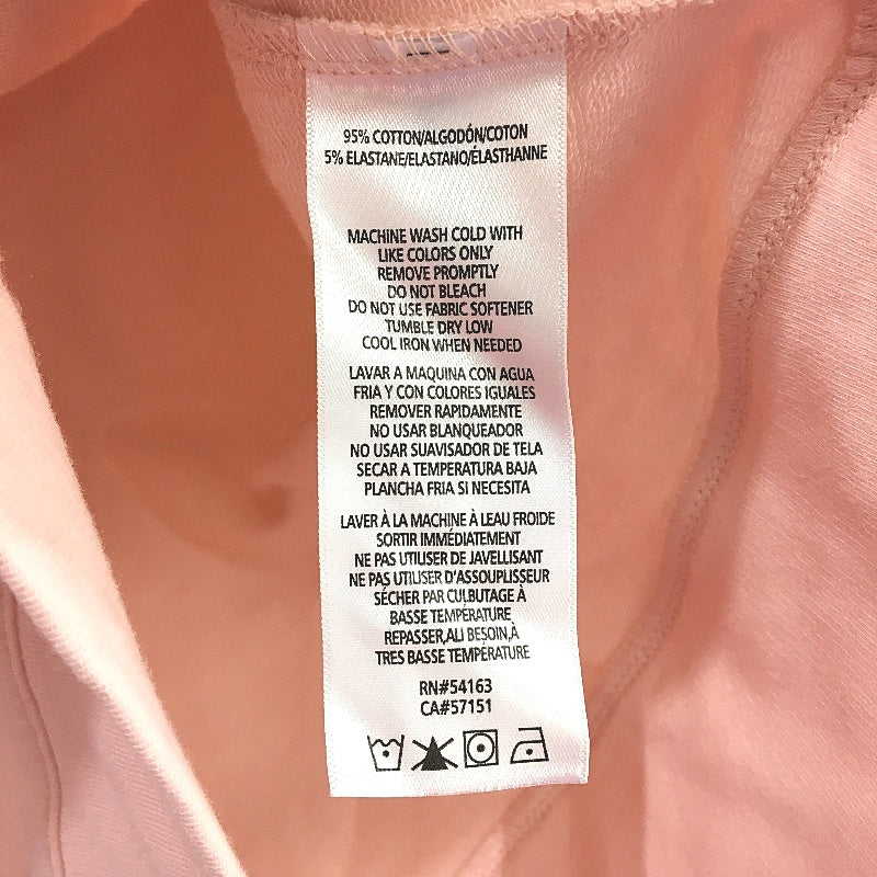Tommy Hilfiger Sport Pink Cowl Neck Cotton Training Sweater Ladies Sz Small NEW - Image 5