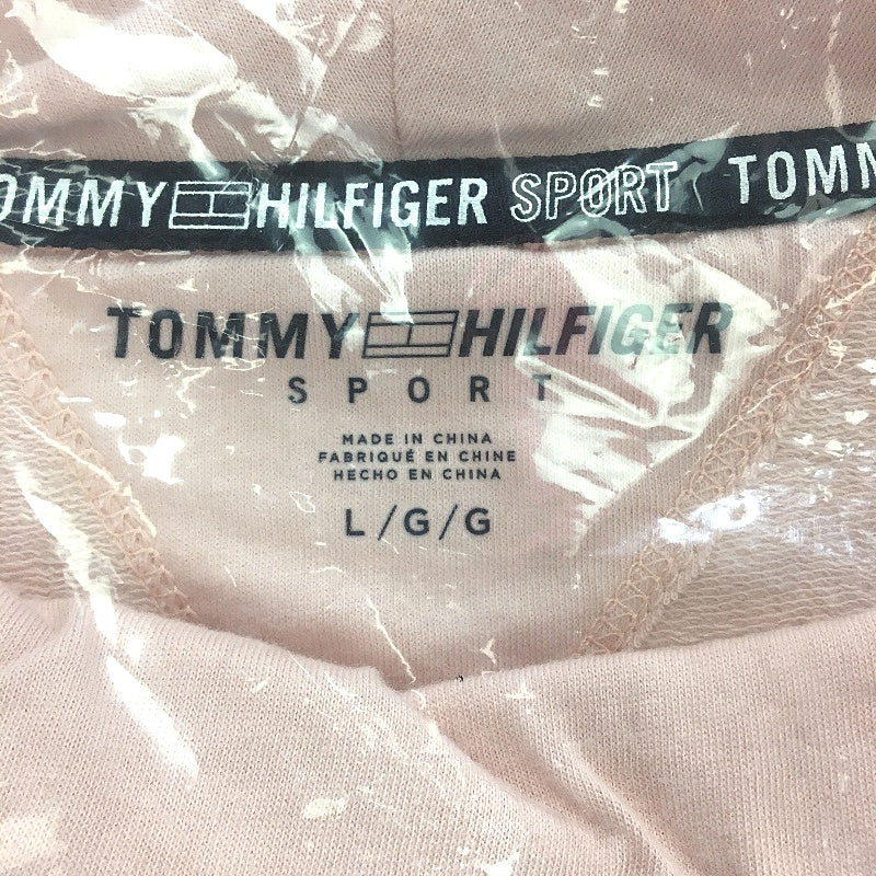Tommy Hilfiger Sport Pink Cowl Neck Cotton Training Sweater Ladies Sz Large NEW - Image 7