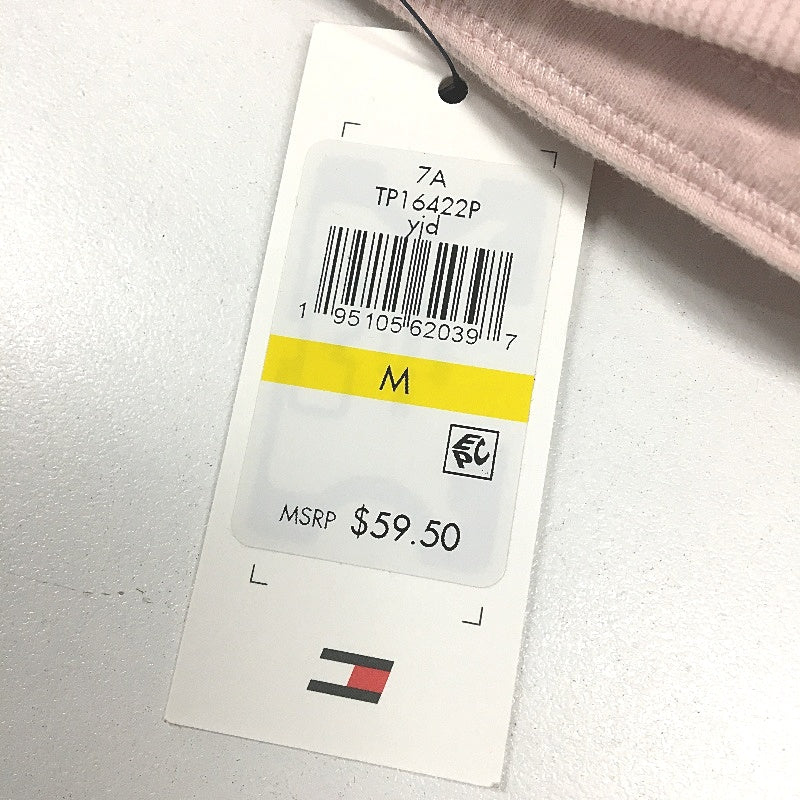 Tommy Hilfiger Sport Pink Cotton Terry Training Jogger Pant Ladies Sz Medium NEW - Image 5