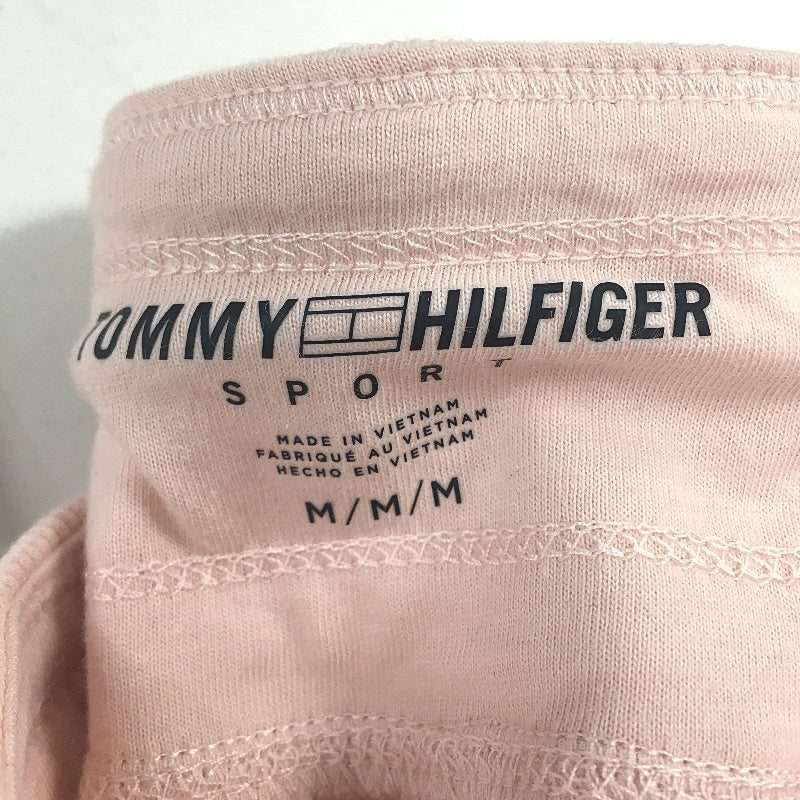 Tommy Hilfiger Sport Pink Cotton Terry Training Jogger Pant Ladies Sz Medium NEW - Image 6