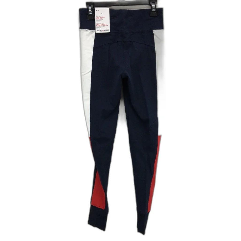 Tommy Hilfiger High Rise Navy Jersey Performance Leggings Ladies Size XS NEW - Image 3