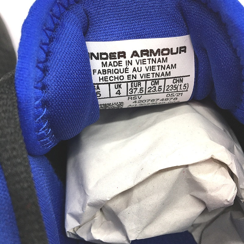 Under Armour Black Blue UA W Victory Cloudfoam Sneakers Ladies US6.5 EU 37.5 NEW - Image 4