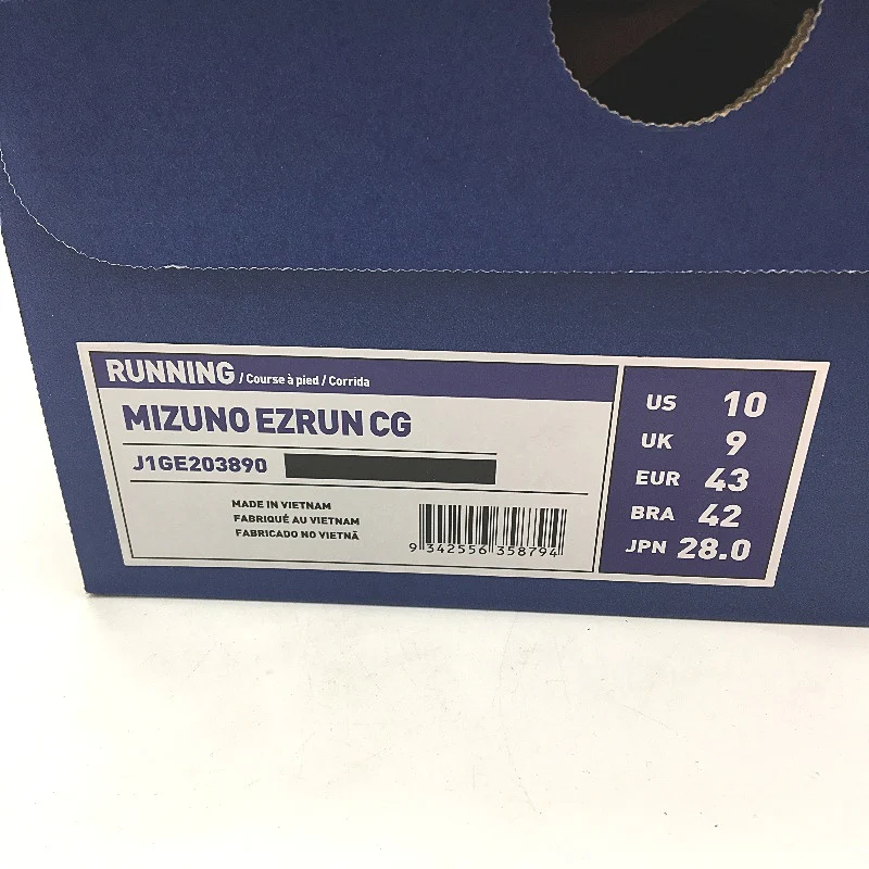 Mizuno EzrunCG Black Lace Up Running Sneakers Mens Size US 10 EUR 43 NEW - Image 7