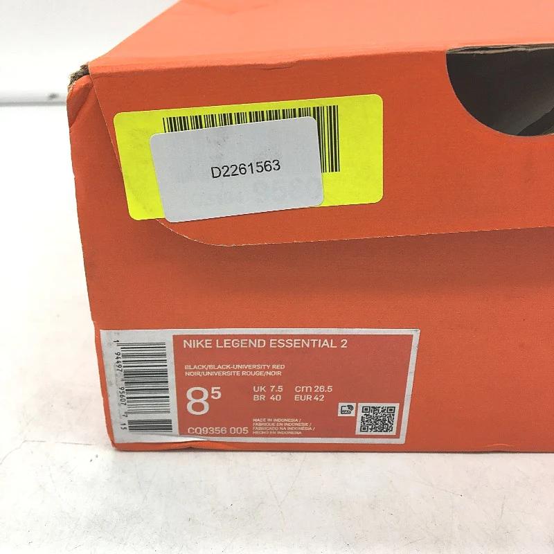 Nike Legend Essential 2 Black Running Sneakers Mens Size US 8.5 EU 42 NEW - Image 7