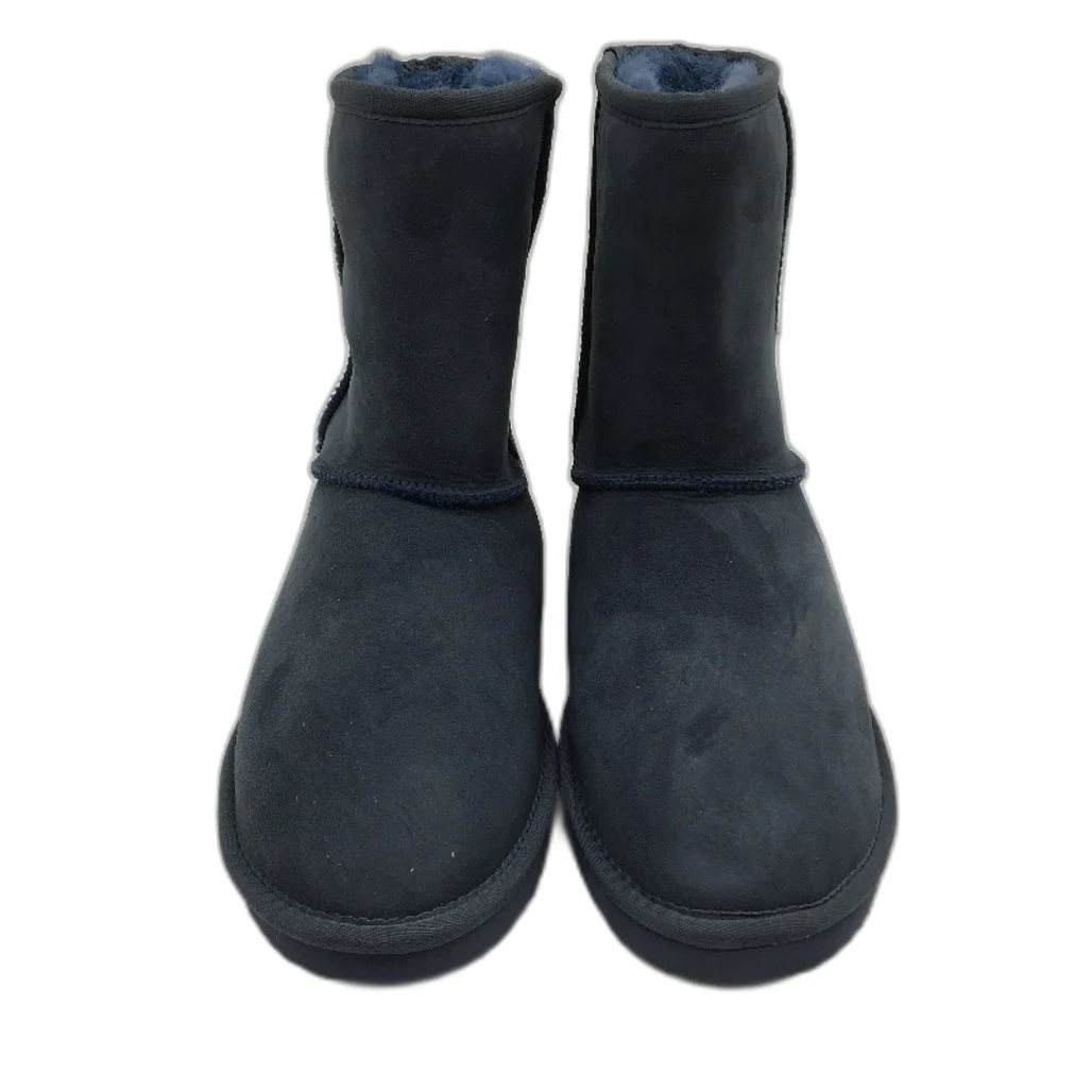 UGG Outback Australian Sheepskin Blue Short Boots Unisex Size EU 41 M8 L9 NEW - Image 2