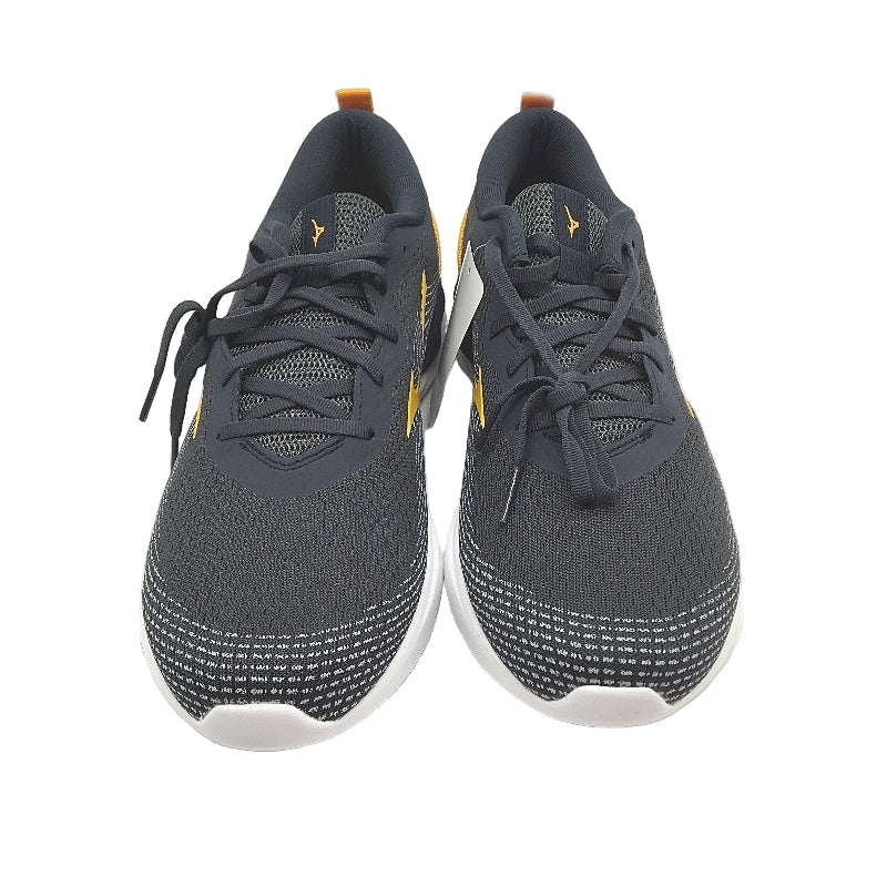 Mizuno Wave Revolt Navy & Orange Running Sneakers Mens Size US 10 EUR 43 NEW - Image 2