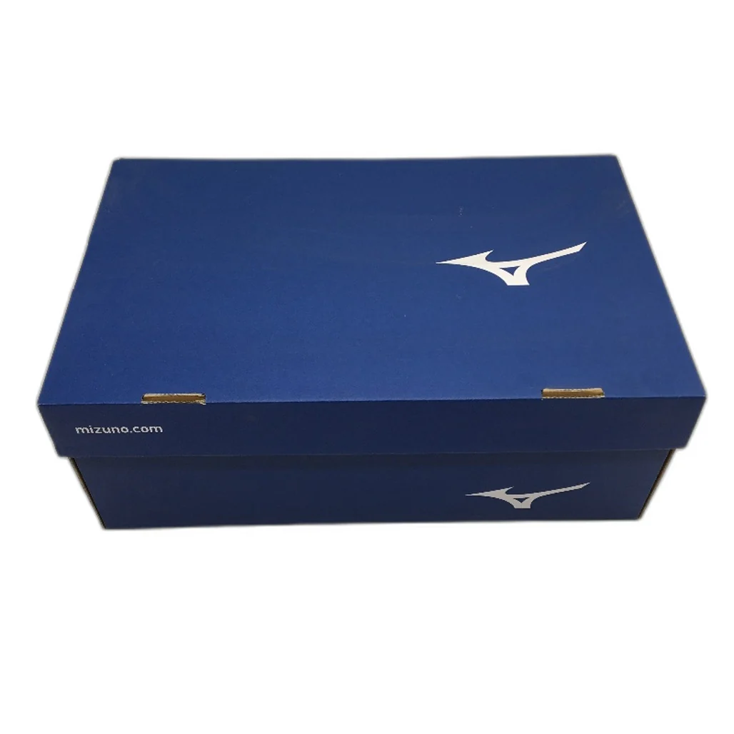 Mizuno Wave Revolt Navy & Orange Running Sneakers Mens Size US 10 EUR 43 NEW - Image 6