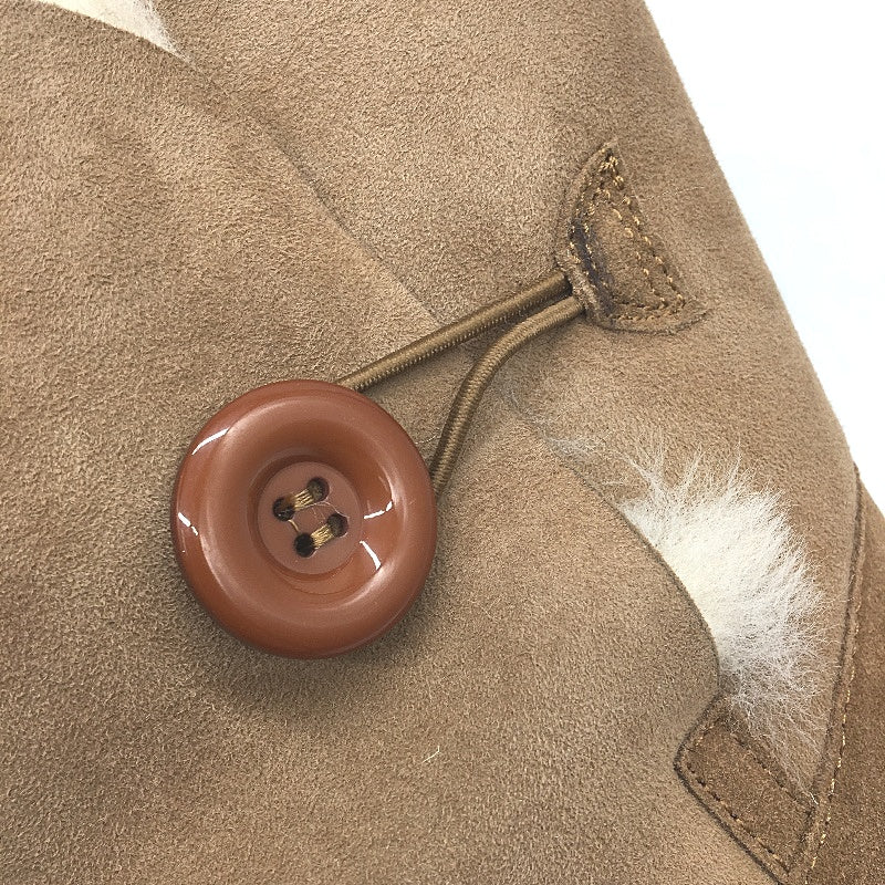 UGG Outback Australian Sheepskin Chestnut Short Button Boot Unisex M11 L12 NEW - Image 3
