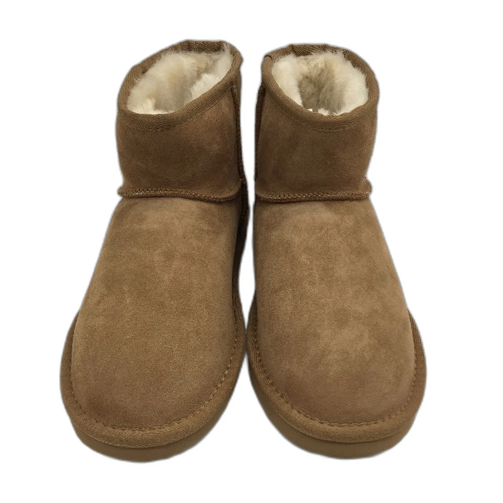 UGG Outback Australian Sheepskin Chestnut Mini Classic Boot Unisex M8 L9 NEW - Image 2