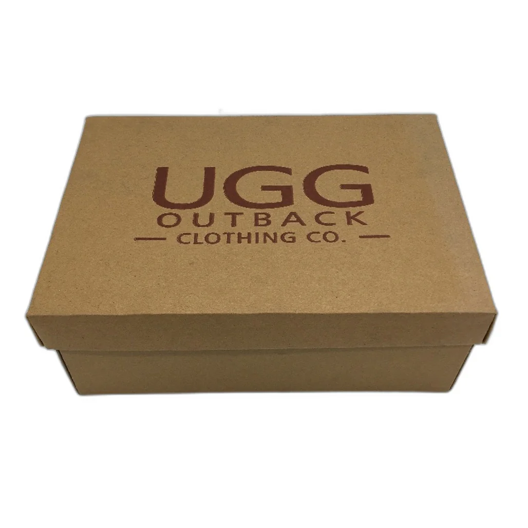 UGG Outback Australian Sheepskin Black Barwon Slipper Unisex US M9 L10 NEW - Image 6