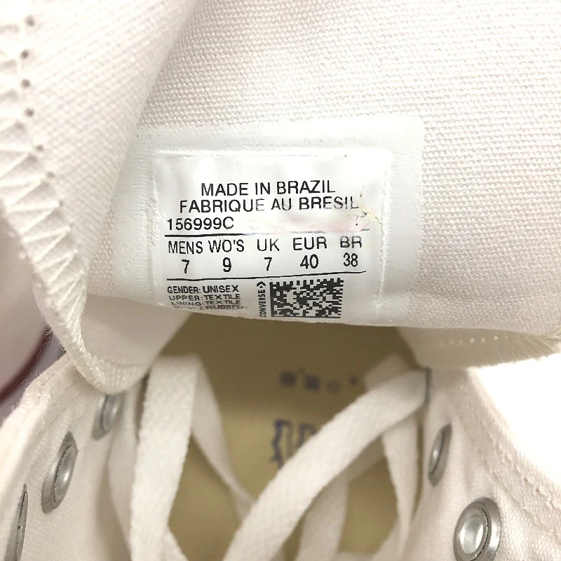 Converse White Chuck All Star High Top Sneakers Unisex US M7 L9 EU 40 DEMO - Image 4