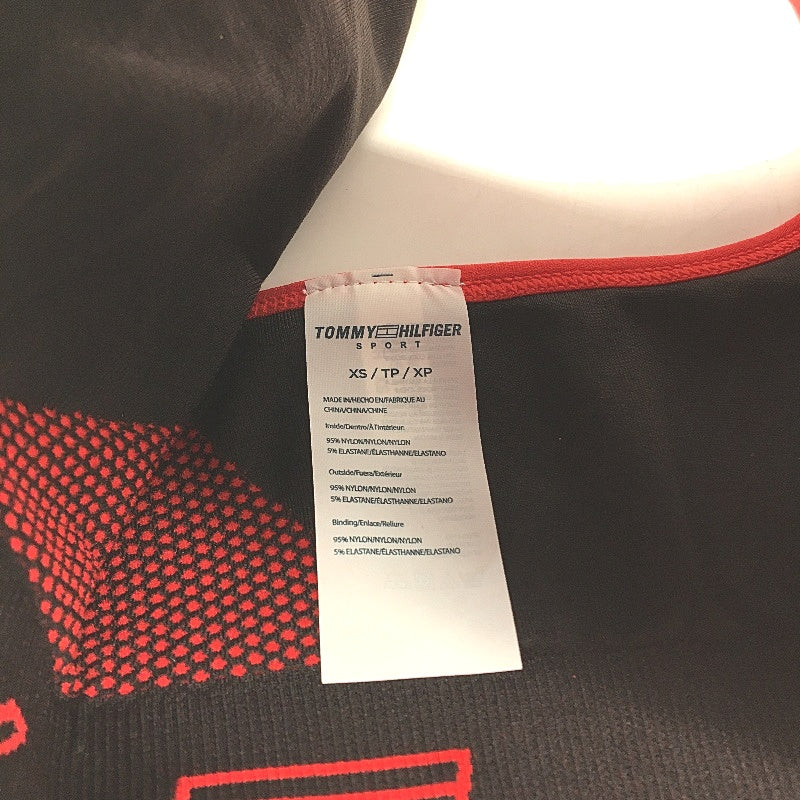 Tommy Hilfiger Sport Reversible Red Black Sports Bra Ladies Size XS NEW - Image 5