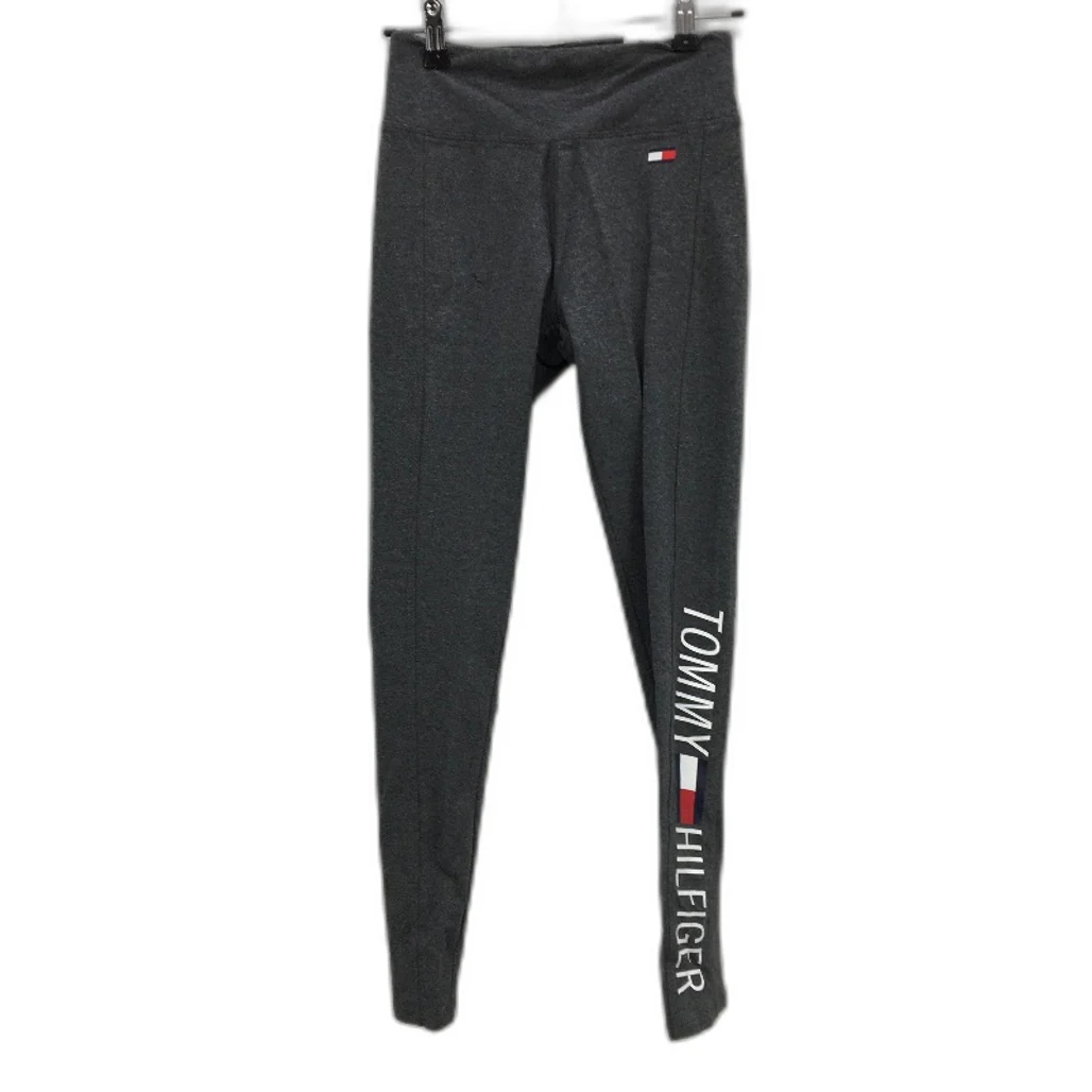 Tommy Hilfiger High Rise Grey Marle Full Jersey Leggings Ladies Size XS NEW - Image 2