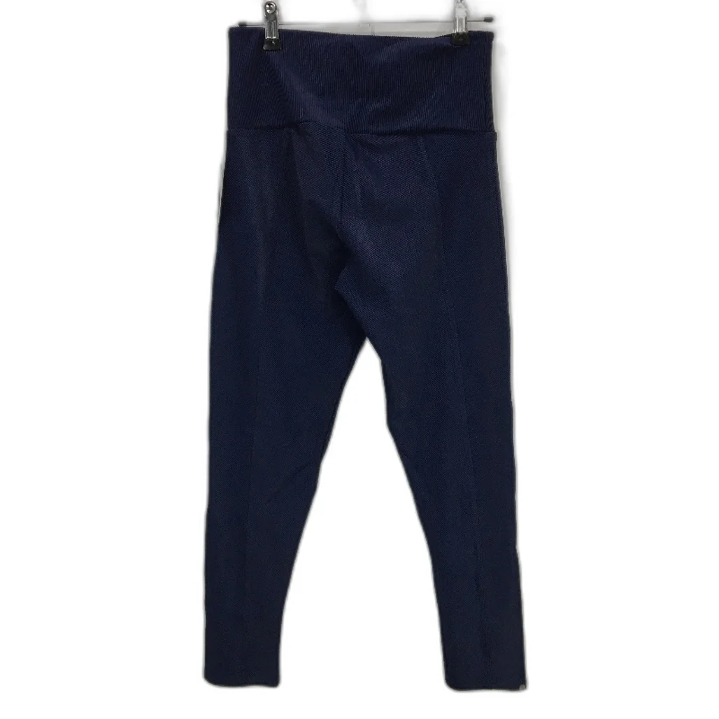 Onzie Sweetheart Midi Ribbed Navy Blue Yoga Leggings Ladies Size M/L NEW - Image 2