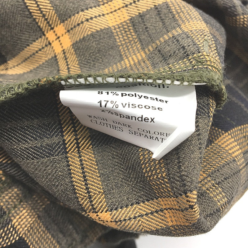Snake Hole Plaid Runner Relaxed Fit Twill Cargo Shorts Mens Size 36 Inch NEW - Image 5