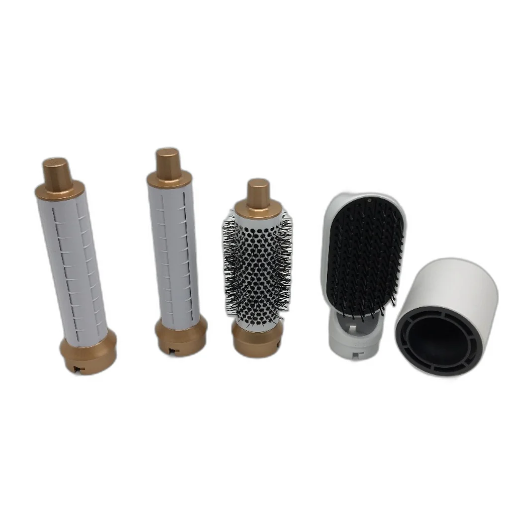 Hot Air Brush Styling Comb 5 In 1 Hair Curler Blow Dryer Styling Tool Set NEW - Image 4
