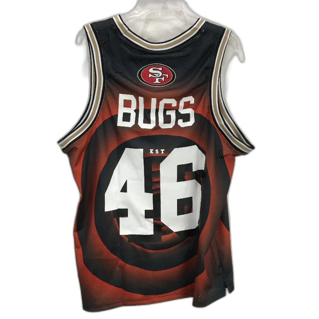 Factorie NBL x Looney Tunes 49ers Bugs Bunny Jersey Tank Unisex Size M NEW - Image 2