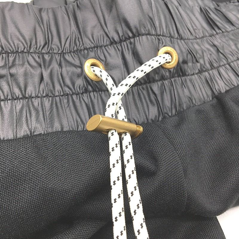 New Balance Black, Gold & White Parachute Trim Casual Track Pants Ladies Size M - Image 4