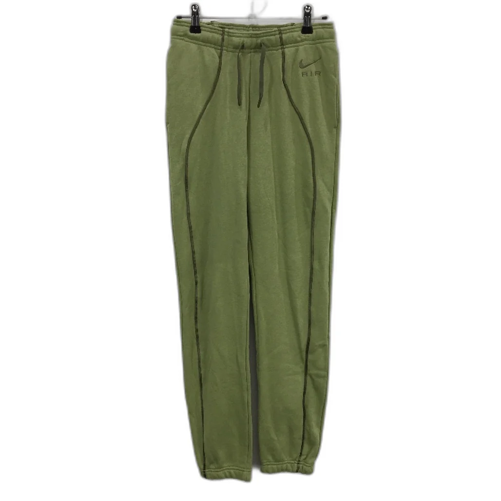 Nike Air Olive Green Lightweight Elastic Waist Track Casual Pants Ladies Size XS