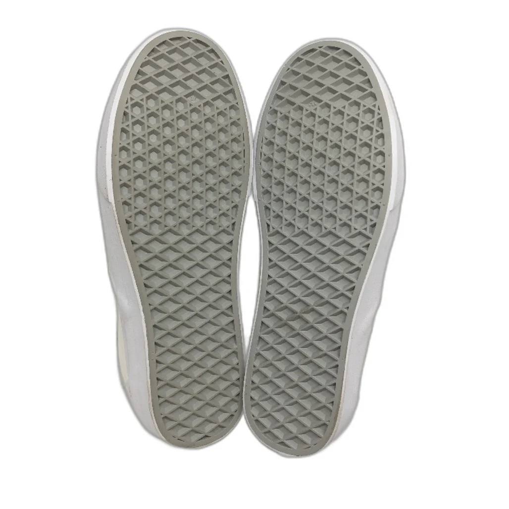 Vans White Classic Slip On Old Skool Skate Shoes Unisex US M8 L9.5 EU 40.5 NEW - Image 4