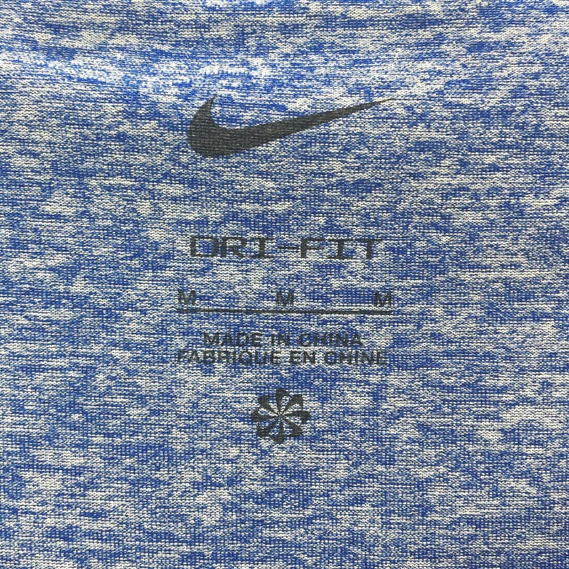 Nike Rise 365 Dri-Fit Short Sleeve Blue Running Top Mens Size Medium - Image 3