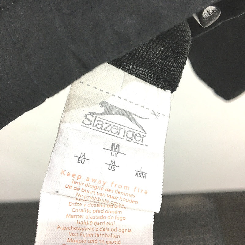 Slazenger Full Zip Black Weatherproof Rain Jacket Mens Size Medium - Image 4