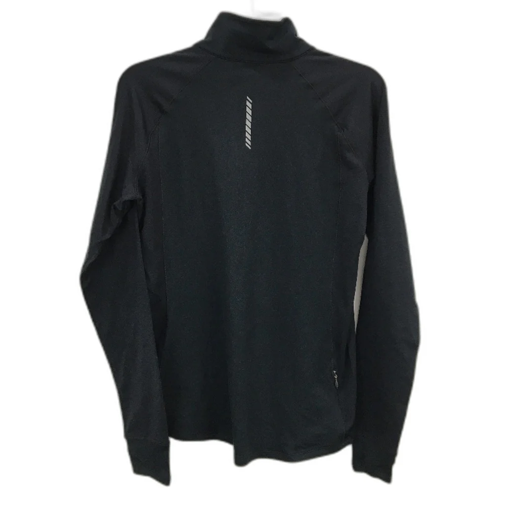 Under Armour Threadborne Run True Half Zip Black T-Shirt Ladies Size Large - Image 2