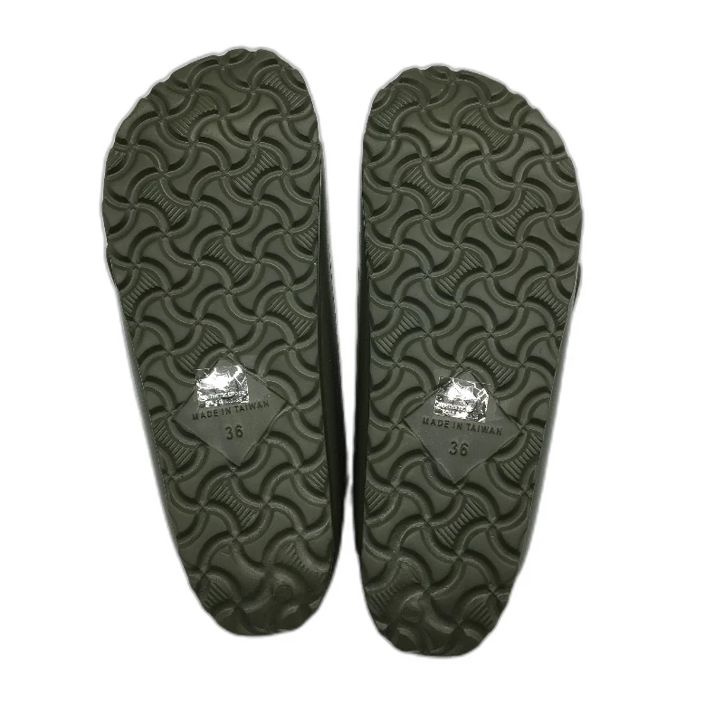 Holster Australia Khaki Sundreamer Double Strap Slide Sandal Ladies AU5 EU36 NEW - Image 5